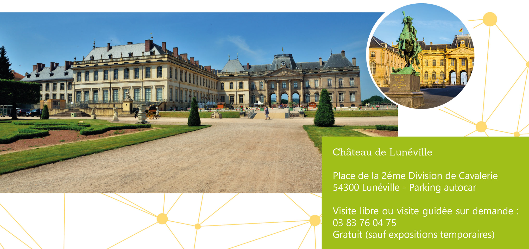 infos chateau luneville